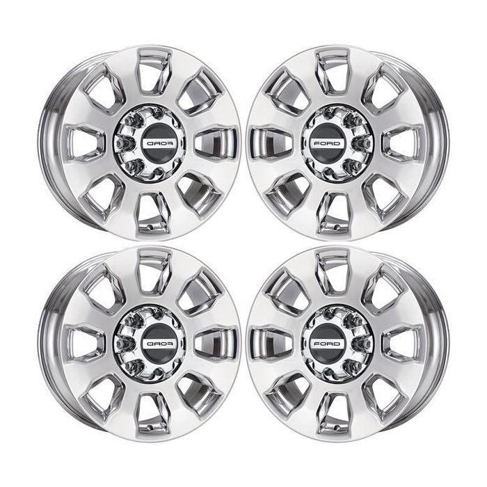 Ford F-250 Wheel Rim PVD Bright Chrome 10101 Stock Factory OEM Replacement