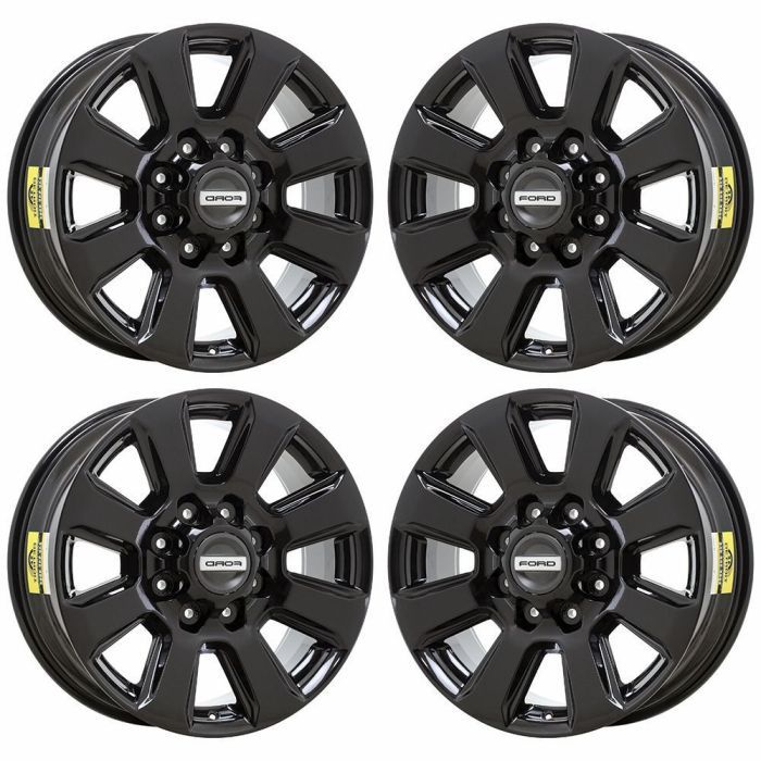 Ford F-250 Exchange Wheels Set of 4-Exchange Rims Set of 4 Gloss Black 10102