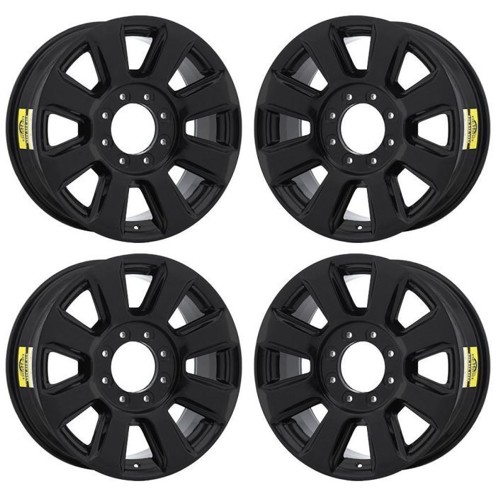 Ford F-250 Exchange Wheels Set of 4-Exchange Rims Set of 4 Satin Black 10103