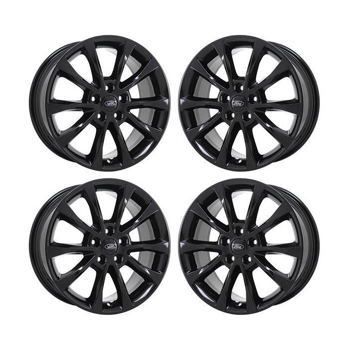 Ford Fusion Exchange Wheels Set of 4-Exchange Rims Set of 4 Gloss Black 10119