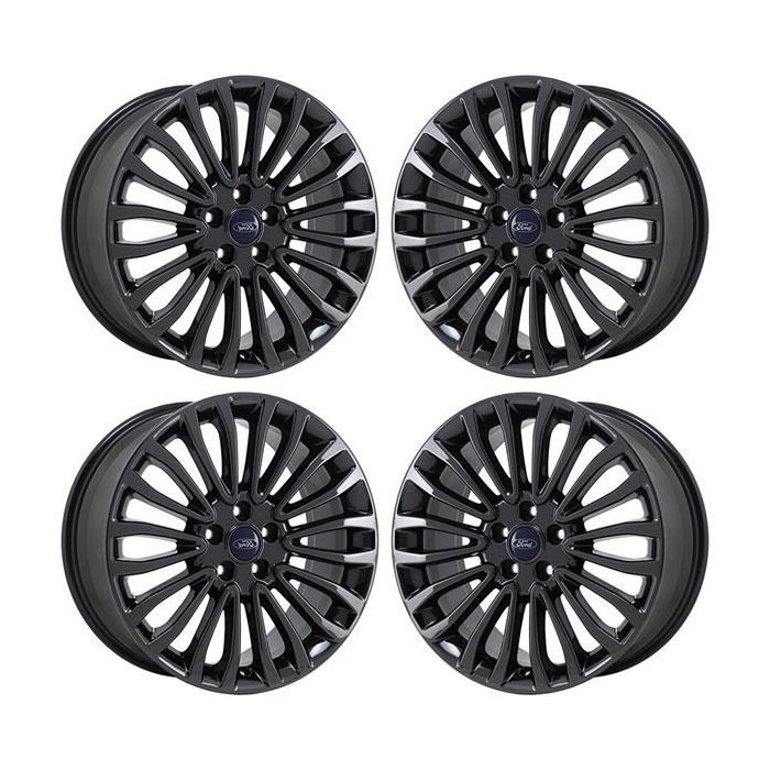 Ford Fusion Wheel Rim PVD Black Chrome 10121 Stock Factory OEM Replacement