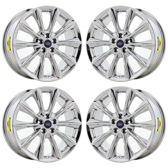 Ford Fusion Wheel Rim PVD Bright Chrome 10122 Stock Factory OEM Replacement