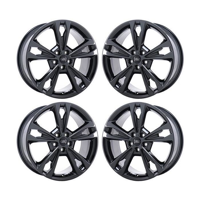 Ford Fusion Wheel Rim PVD Black Chrome 10124 Stock Factory OEM Replacement