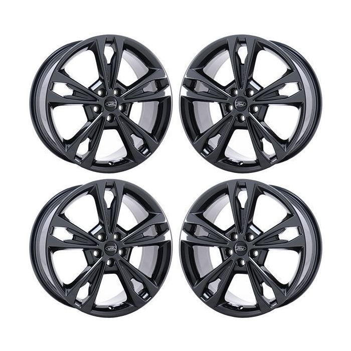 Ford Fusion Wheel Rim PVD Black Chrome 10124 Stock Factory OEM Replacement