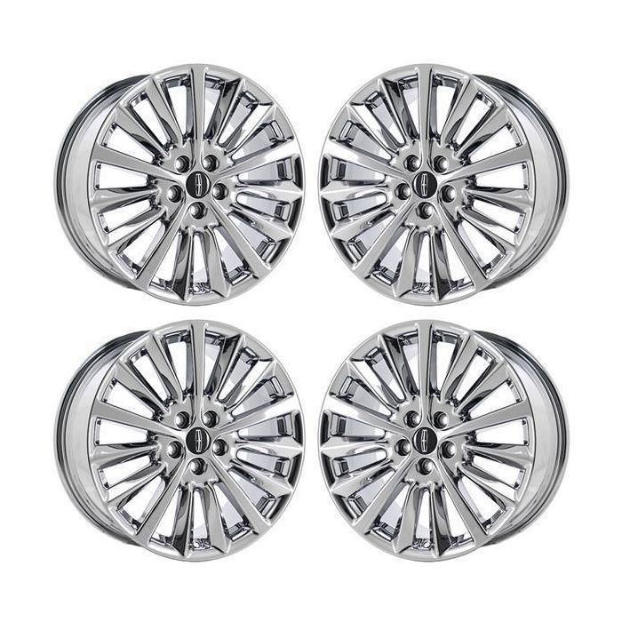 Lincoln MKZ Wheel Rim PVD Bright Chrome 10127 Stock Factory OEM Replacement
