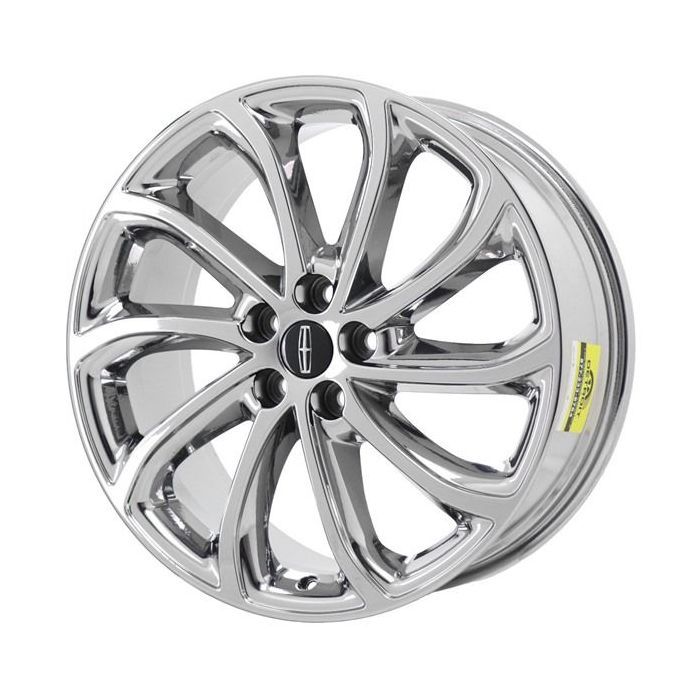 Lincoln MKZ Wheel Rim PVD Bright Chrome 10128 Stock Factory OEM Replacement