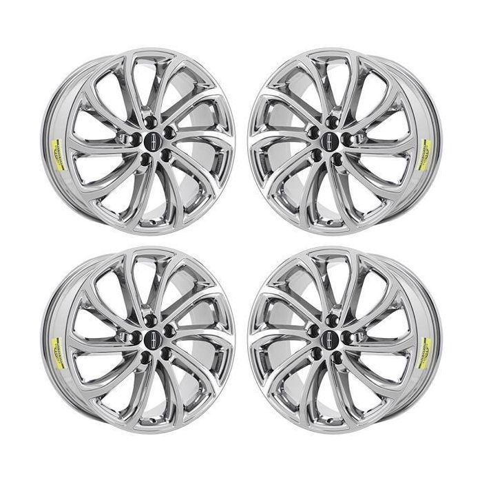 Lincoln MKZ Wheel Rim PVD Bright Chrome 10128 Stock Factory OEM Replacement