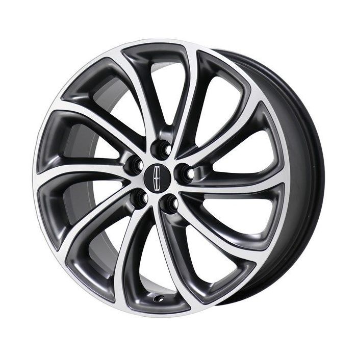 Lincoln MKZ Wheel Rim Machined Lip Grey 10128 Stock Factory OEM Replacement