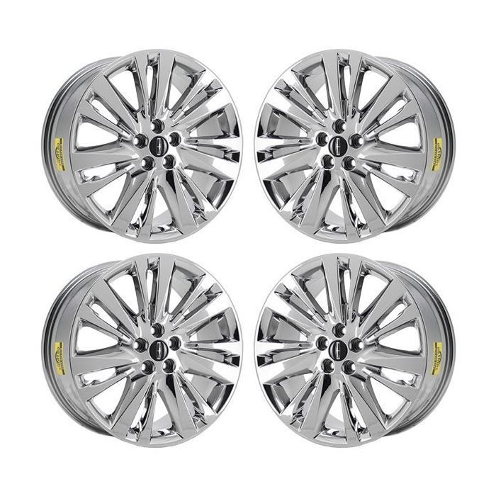 Lincoln MKZ Wheel Rim PVD Bright Chrome 10129 Stock Factory OEM Replacement