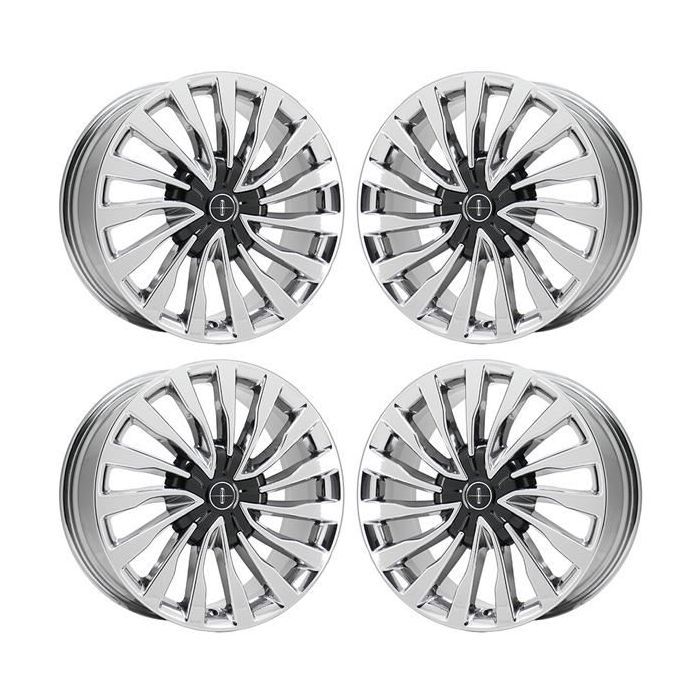Lincoln MKZ Wheel Rim PVD Bright Chrome 10130 Stock Factory OEM Replacement