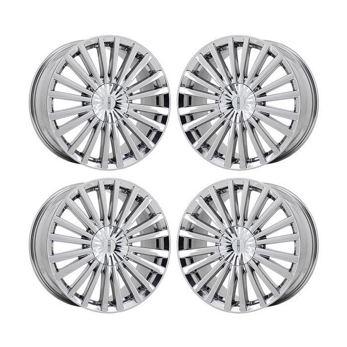Lincoln MKZ Wheel Rim PVD Bright Chrome 10131 Stock Factory OEM Replacement