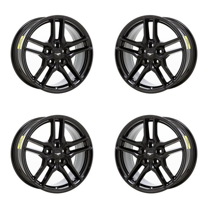 Ford Mustang Exchange Wheels Set of 4-Exchange Rims Set of 4 Gloss Black 10157