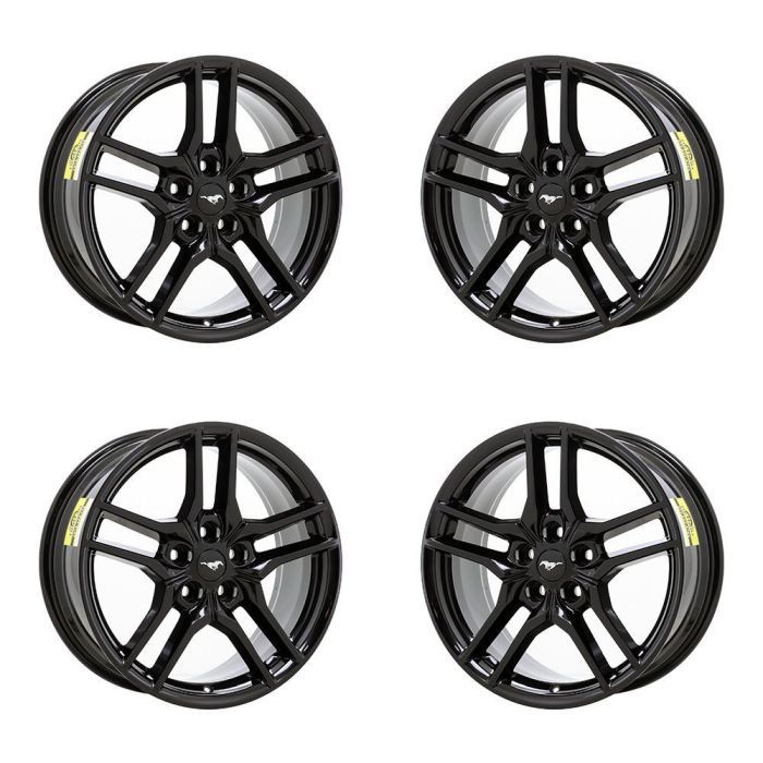 Ford Mustang Exchange Wheels Set of 4-Exchange Rims Set of 4 Gloss Black 10157