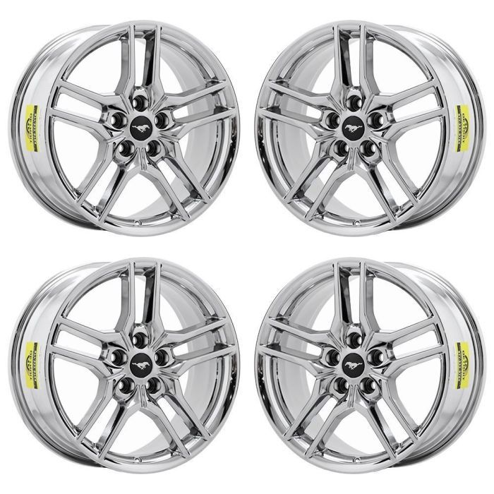 Ford Mustang Wheel Rim PVD Bright Chrome 10157 Stock Factory OEM Replacement