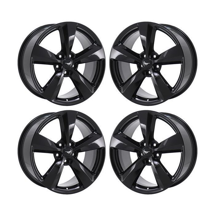 Ford Mustang Exchange Wheels Set of 4-Exchange Rims Set of 4 Gloss Black 10158