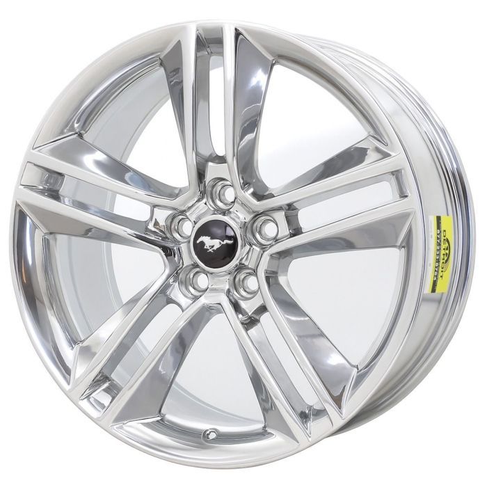 Ford Mustang Wheel Rim PVD Bright Chrome 10161 Stock Factory OEM Replacement