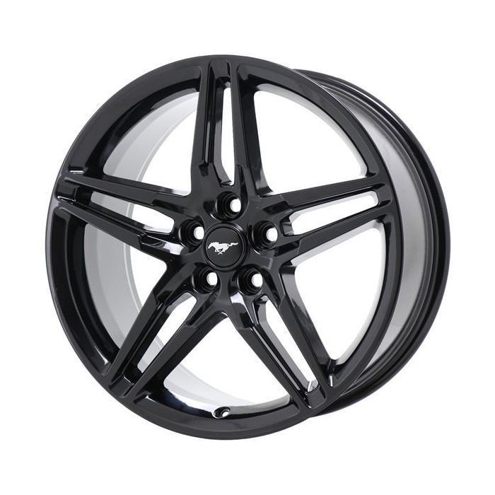 Ford Mustang Wheel Rim Gloss Black 10164 (R) Stock Factory OEM Replacement