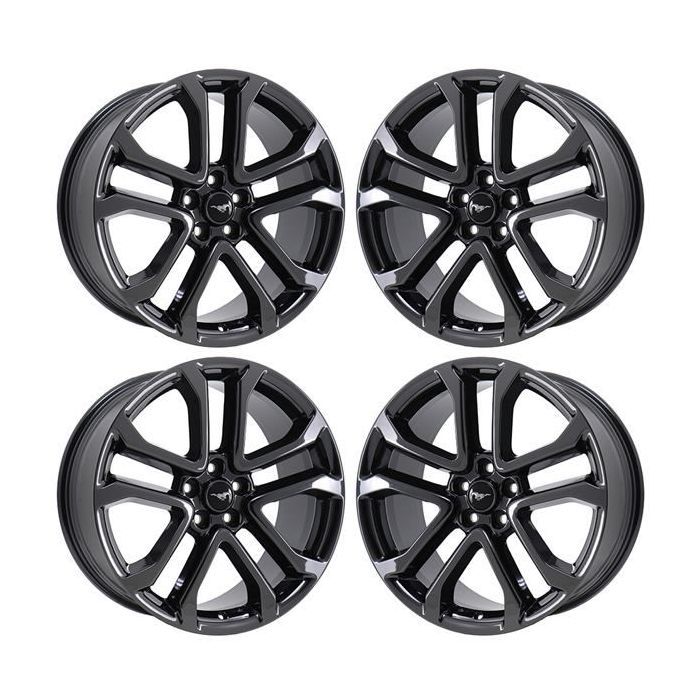 Ford Mustang Wheel Rim PVD Black Chrome 10167 Stock Factory OEM Replacement