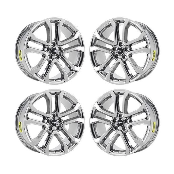 Ford Mustang Wheel Rim PVD Bright Chrome 10167 Stock Factory OEM Replacement