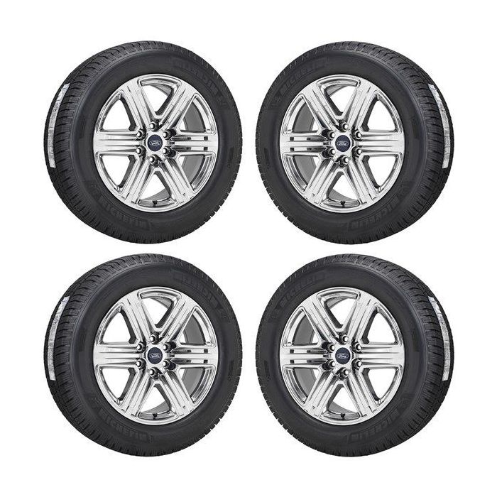 Ford F-150 Wheel and Tire Sets-Wheel and Tire Packages-Wheel & Tire Sets-Wheel & Tire Packages-Wheel and Rim Sets-Wheel and Rim Packages-Wheel & Rim Sets -Wheel & Rim Packages PVD Bright Chrome 10172