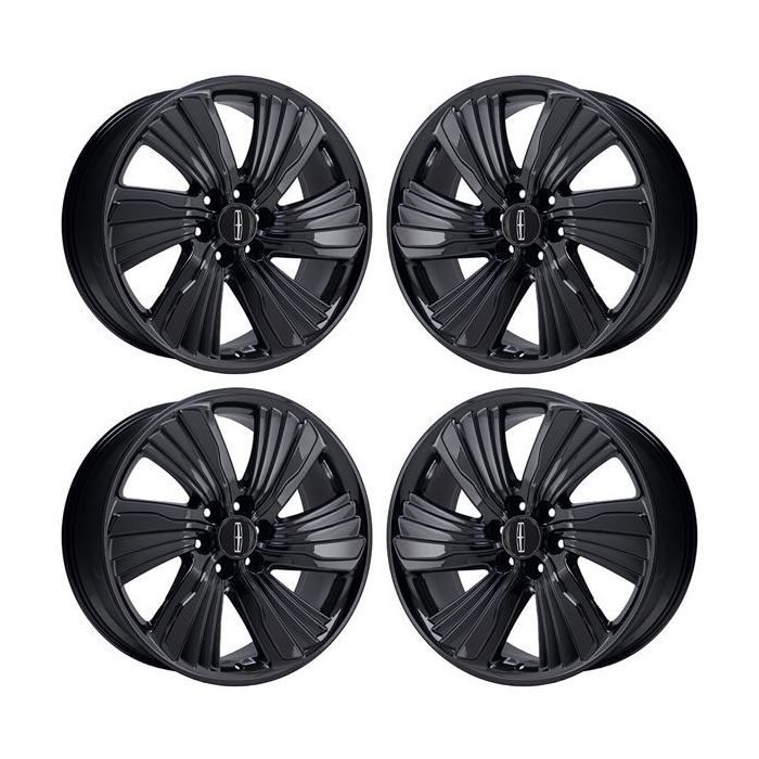 Lincoln Navigator Wheel Rim PVD Black Chrome 10176 Stock Factory OEM Replacement