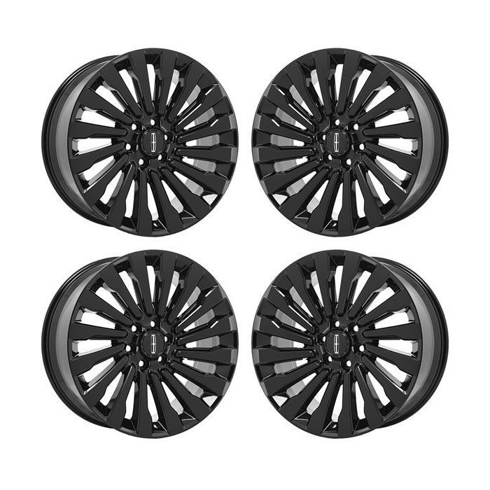 Lincoln Navigator Exchange Wheels Set of 4-Exchange Rims Set of 4 Gloss Black 10178