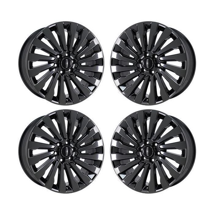 Lincoln Navigator Wheel Rim PVD Black Chrome 10178 Stock Factory OEM Replacement