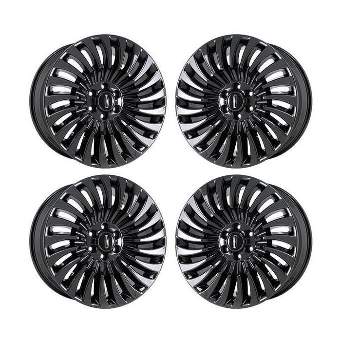 Lincoln Navigator Wheel Rim PVD Black Chrome 10179 Stock Factory OEM Replacement
