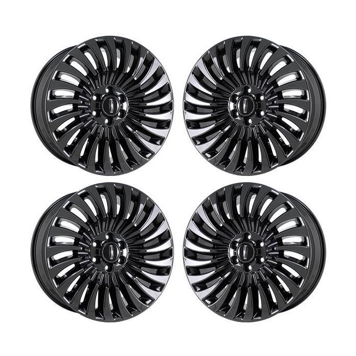 Lincoln Navigator Wheel Rim PVD Black Chrome 10179 Stock Factory OEM Replacement