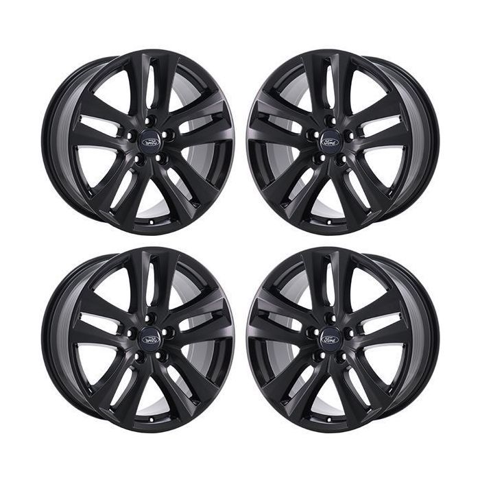 Ford Explorer Exchange Wheels Set of 4-Exchange Rims Set of 4 Satin Black 10182