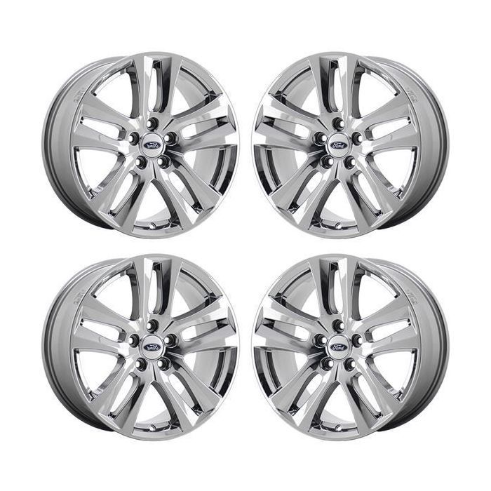 Ford Explorer Wheel Rim PVD Bright Chrome 10182 Stock Factory OEM Replacement