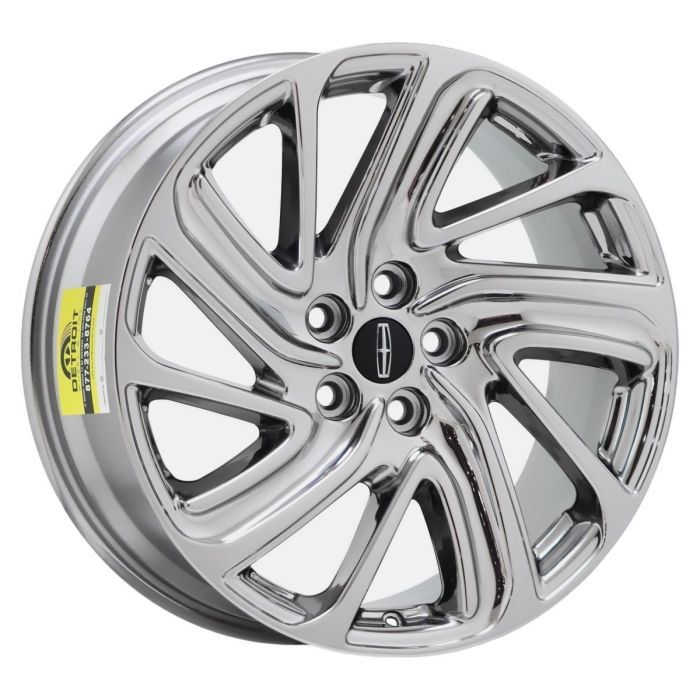 Lincoln Aviator Wheel Rim PVD Bright Chrome 10187 Stock Factory OEM Replacement