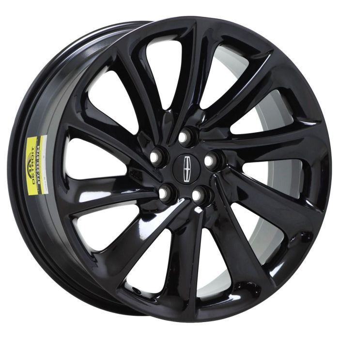Lincoln Aviator Wheel Rim Gloss Black 10188 Stock Factory OEM Replacement