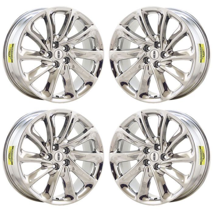 Lincoln Aviator Wheel Rim PVD Bright Chrome 10188 Stock Factory OEM Replacement