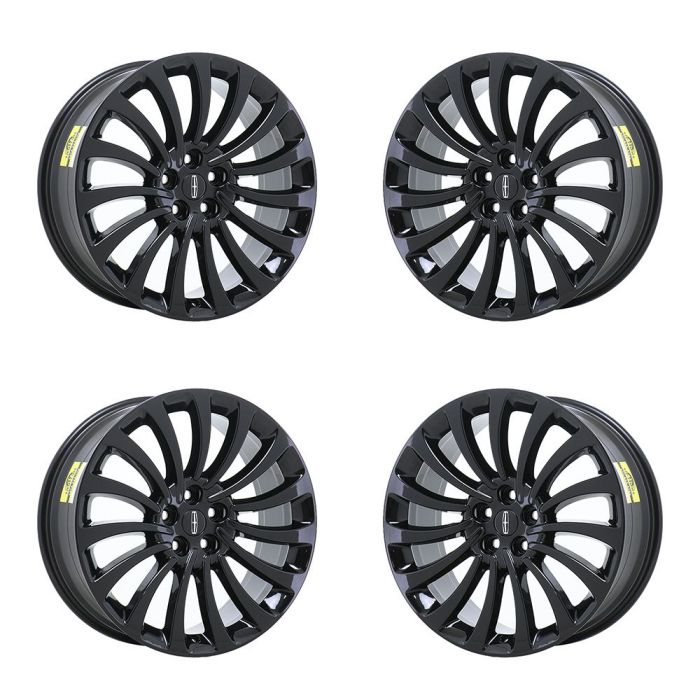 Lincoln Aviator Exchange Wheels Set of 4-Exchange Rims Set of 4 Gloss Black 10189