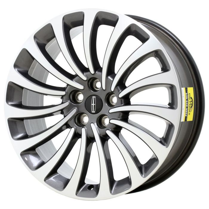 Lincoln Aviator Wheel Rim Machined Grey 10189 Stock Factory OEM Replacement