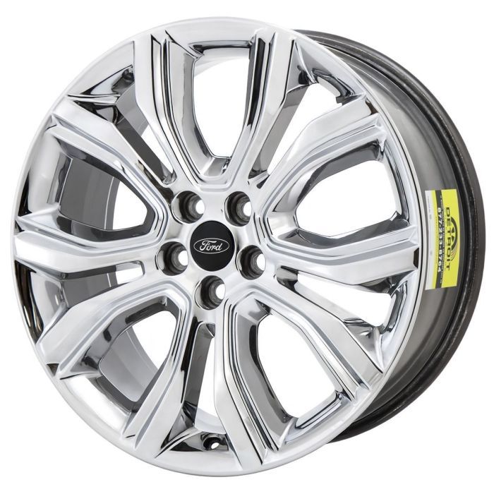 Ford Edge Wheel Rim PVD Bright Chrome 10195 Stock Factory OEM Replacement