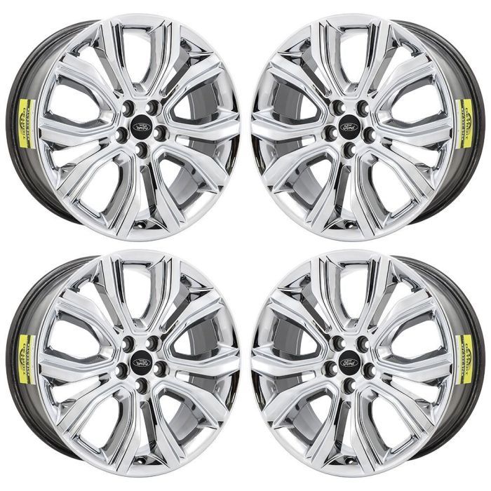 Ford Edge Wheel Rim PVD Bright Chrome 10195 Stock Factory OEM Replacement