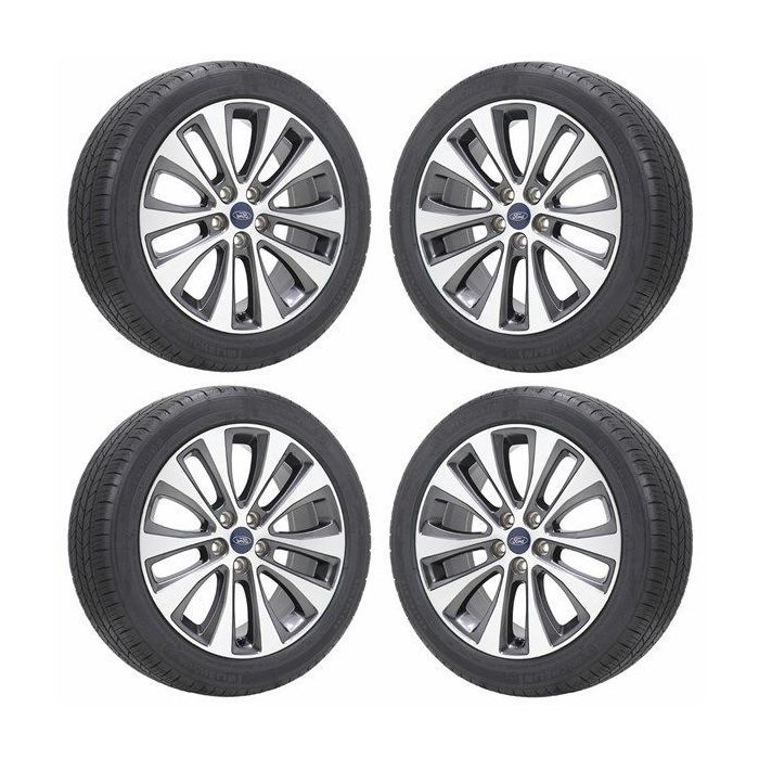 Ford Fusion Wheel and Tire Sets-Wheel and Tire Packages-Wheel & Tire Sets-Wheel & Tire Packages-Wheel and Rim Sets-Wheel and Rim Packages-Wheel & Rim Sets -Wheel & Rim Packages Machined Grey 10206