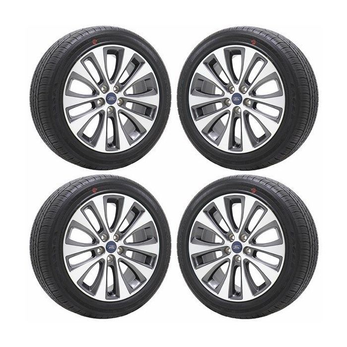 Ford Fusion Wheel and Tire Sets-Wheel and Tire Packages-Wheel & Tire Sets-Wheel & Tire Packages-Wheel and Rim Sets-Wheel and Rim Packages-Wheel & Rim Sets -Wheel & Rim Packages Machined Grey 10206