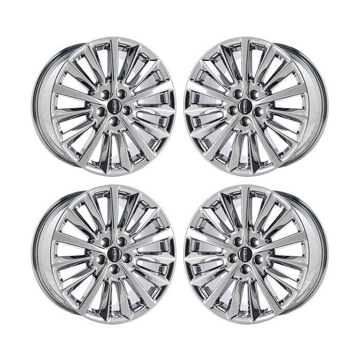 Lincoln MKC Wheel Rim PVD Bright Chrome 10210 Stock Factory OEM Replacement