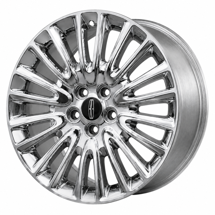 Lincoln Nautilus Wheel Rim PVD Bright Chrome 10214 Stock Factory OEM Replacement