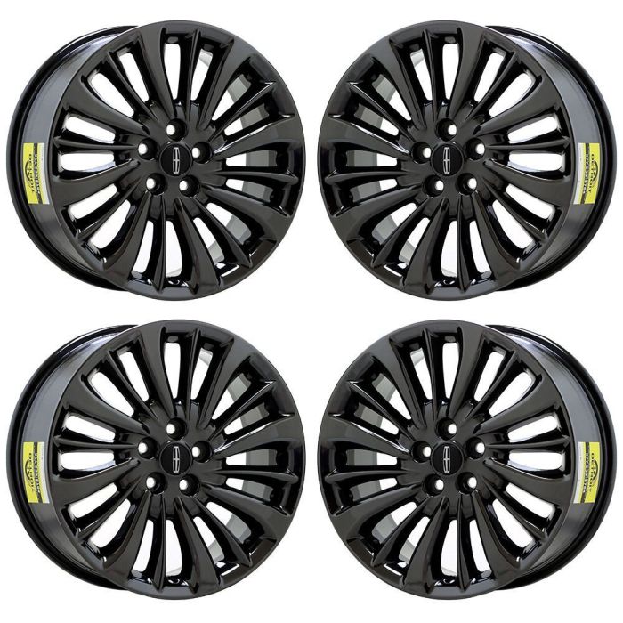 Lincoln Nautilus Wheel Rim PVD Black Chrome 10215 Stock Factory OEM Replacement
