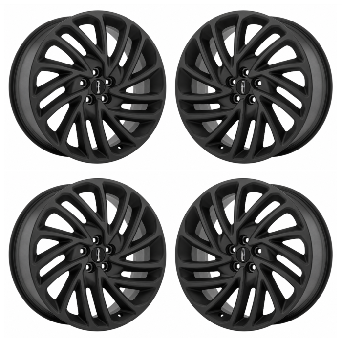 Lincoln Nautilus Exchange Wheels Set of 4-Exchange Rims Set of 4 Satin Black 10216