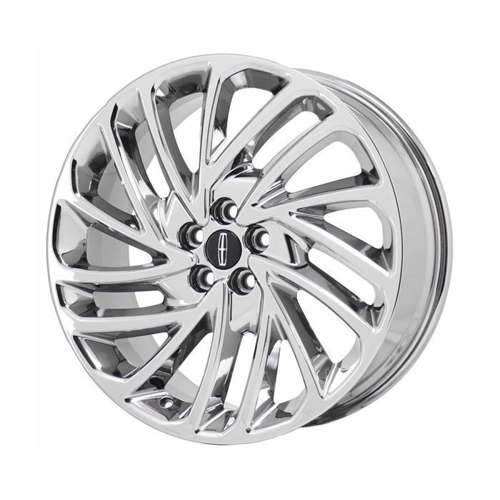 Lincoln Nautilus Wheel Rim PVD Bright Chrome 10216 Stock Factory OEM Replacement