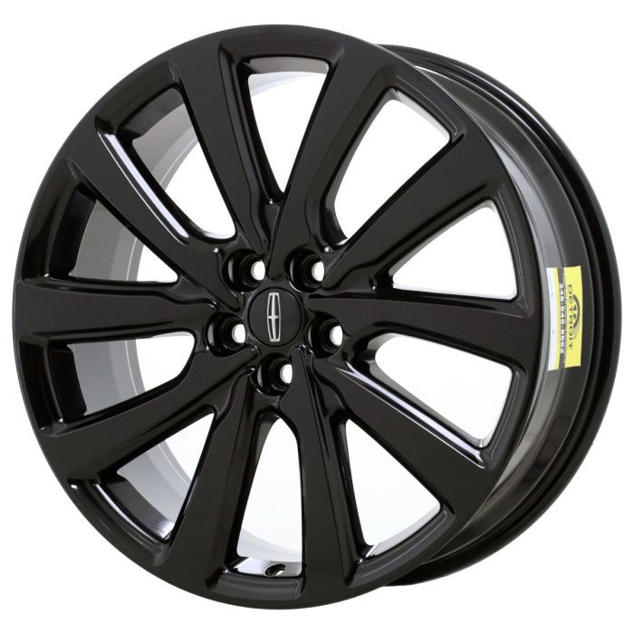 Lincoln Nautilus Wheel Rim Gloss Black 10217 Stock Factory OEM Replacement
