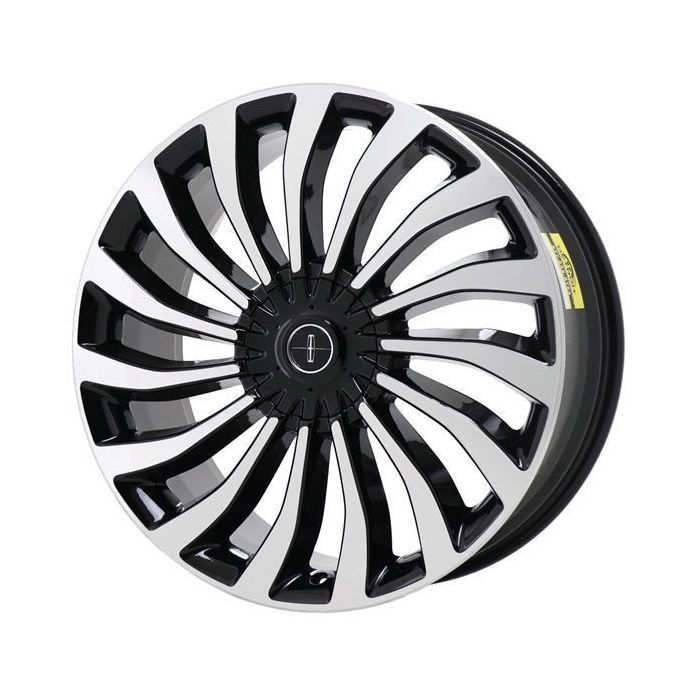 Lincoln Nautilus Wheel Rim Machined Black 10219 Stock Factory OEM Replacement