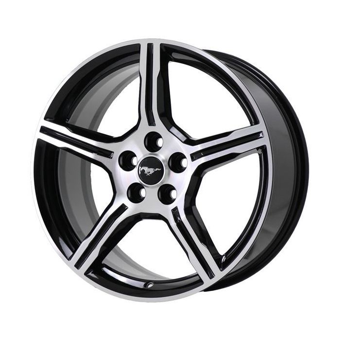 Ford Mustang Wheel Rim Machined Black 10220 Stock Factory OEM Replacement