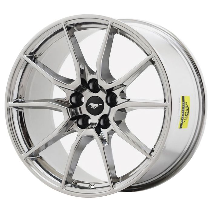Ford Mustang Shelby Wheel Rim PVD Bright Chrome 10223 (F) Stock Factory OEM Replacement
