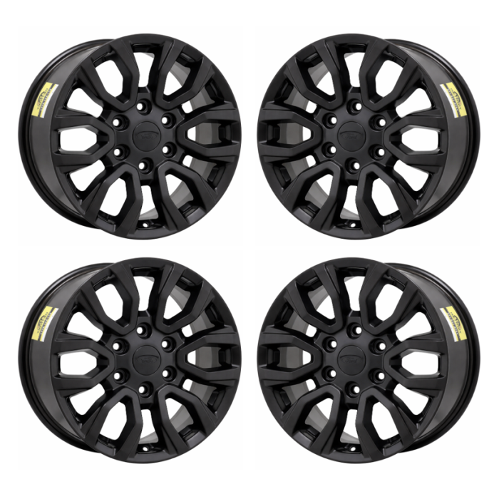 Ford Ranger Exchange Wheels Set of 4-Exchange Rims Set of 4 Satin Black 10230